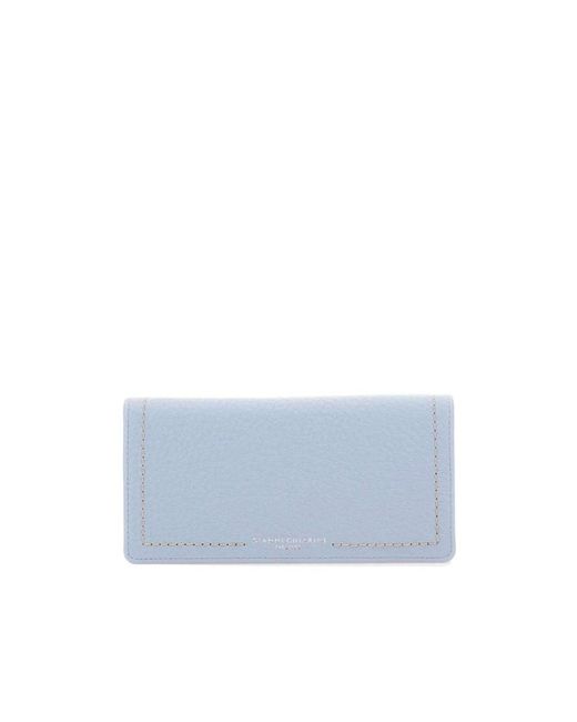 Gianni Chiarini Blue Bubble Wallet