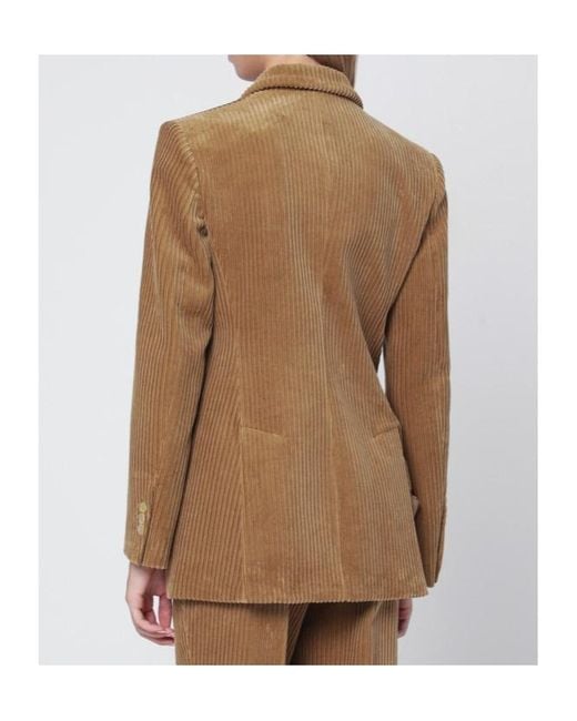 P.A.R.O.S.H. Brown Coloured Jacket