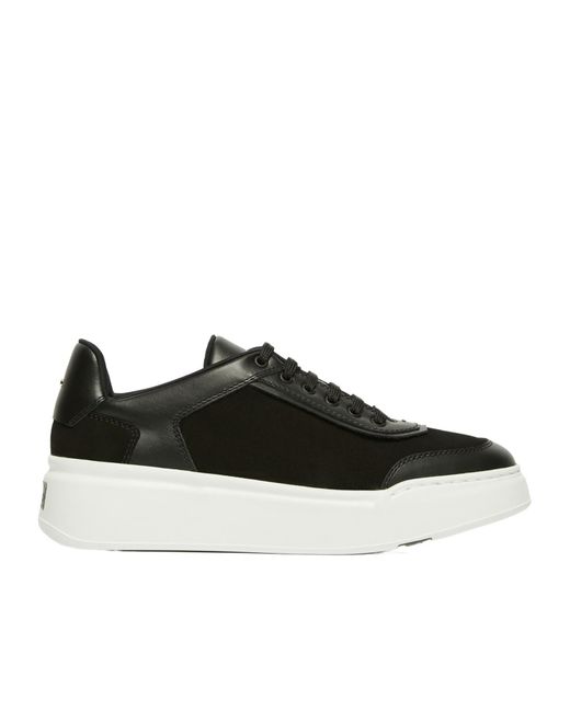 Max Mara Black Urban Suede Sneakers