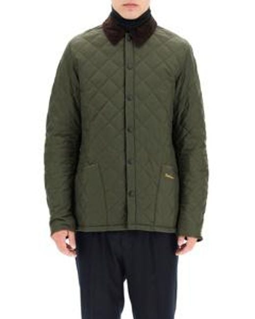 Barbour Green Heritage Liddesdale Quilted Jacket for men