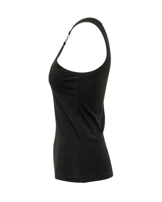 Coperni Black C-Logo Tank Top