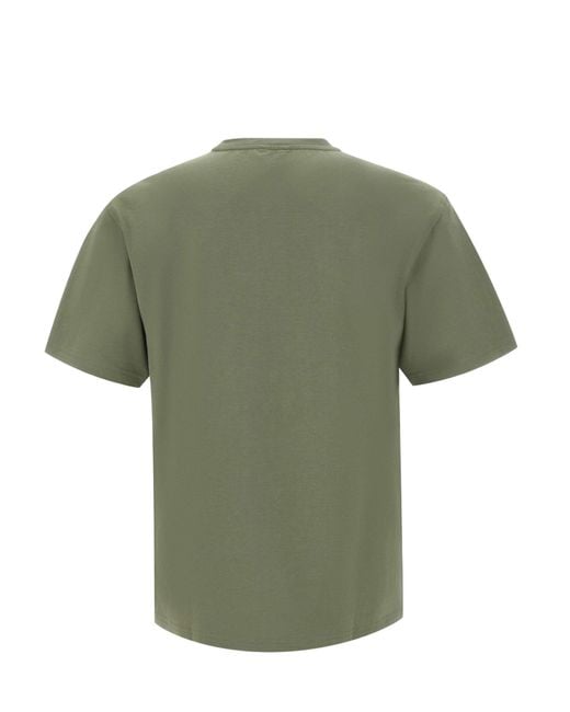 K-Way Green Fantome Ice Crew Neck T-Shirt for men