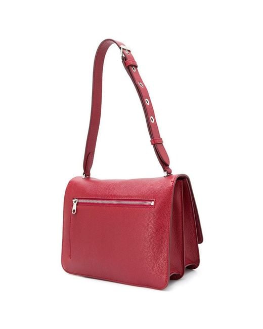 Burberry Red Medium Alice Shoulder Bag