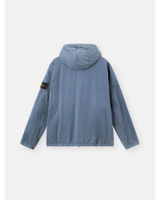 Stone Island Blue Compass-Badge Jacket for men