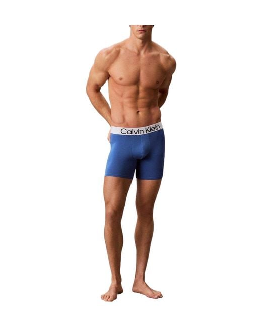 Calvin Klein Blue Solid Color Single Boxer for men