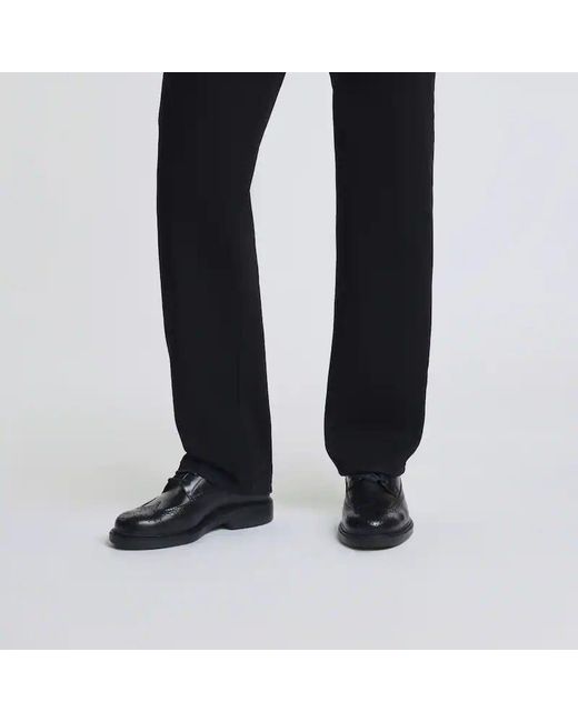 Hogan Black H704 Lace-Up Shoes for men