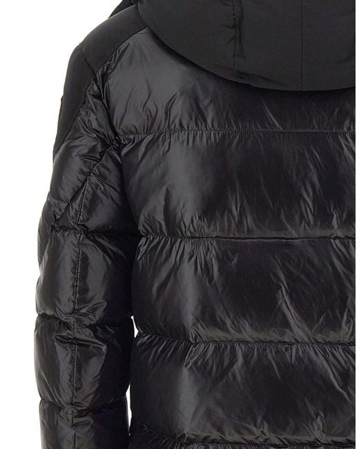 Blauer Usa Black Blauer Kiernan Hooded Down Jacket for men