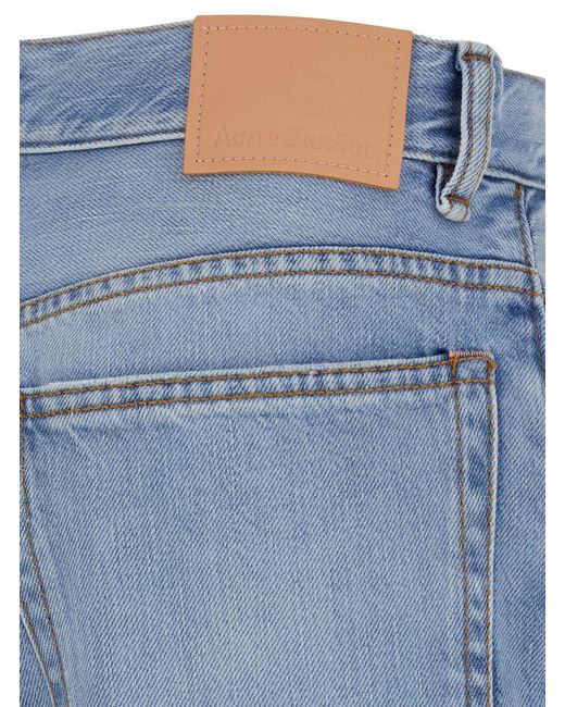 Acne Blue Regular Fit Jeans