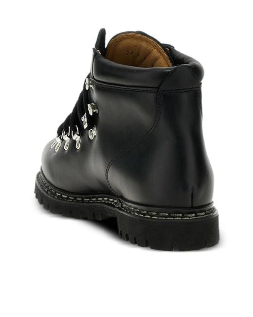 Paraboot Black Avoriaz Ankle Boots for men
