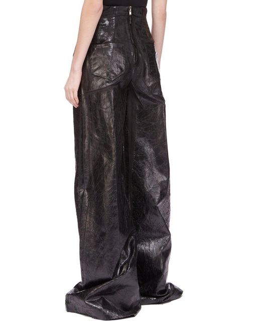 Rick Owens Black Dirt Cooper Trousers
