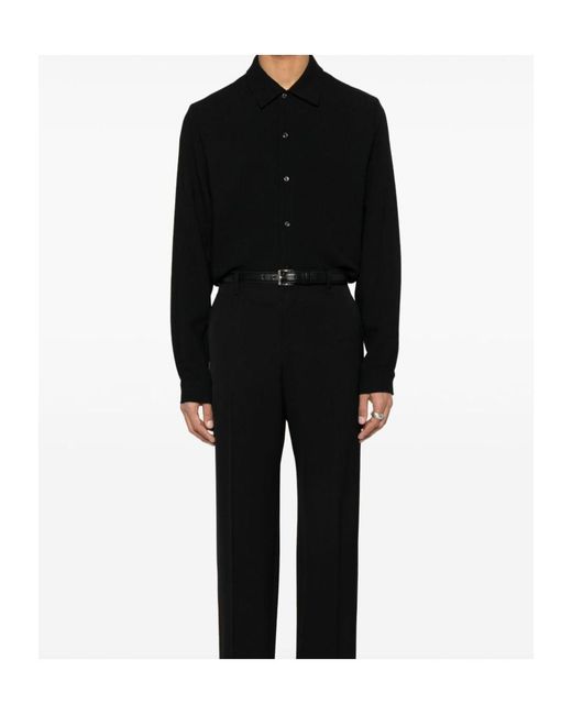 Séfr Black Button-Down Shirt for men