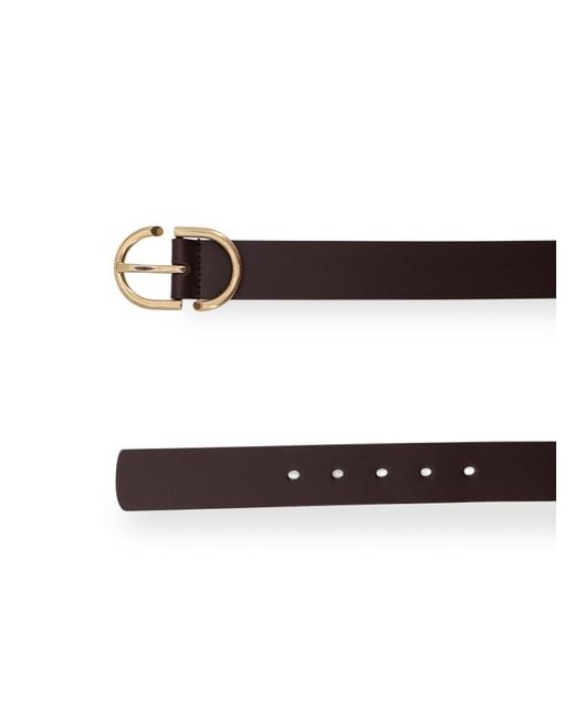 Dior White Adjustable Waist Bel for men