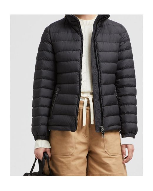 Moncler Black Abderos Short Down Jacket