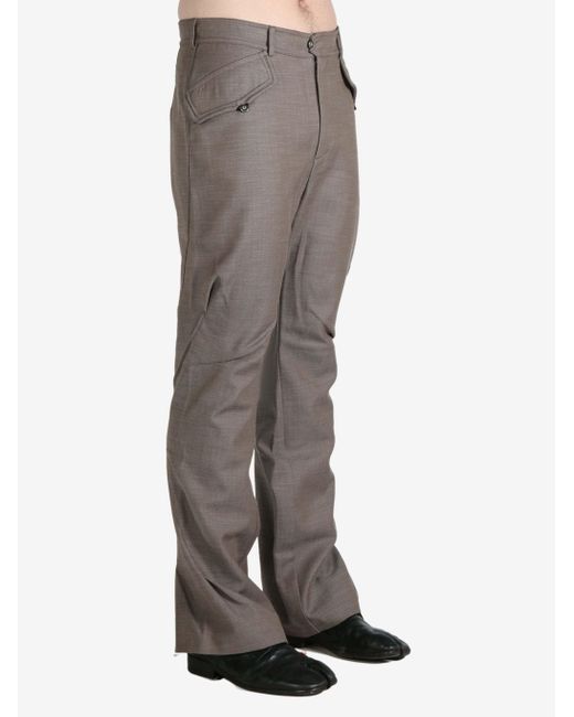Kiko Kostadinov Gray Alec K-Dart Trouser for men