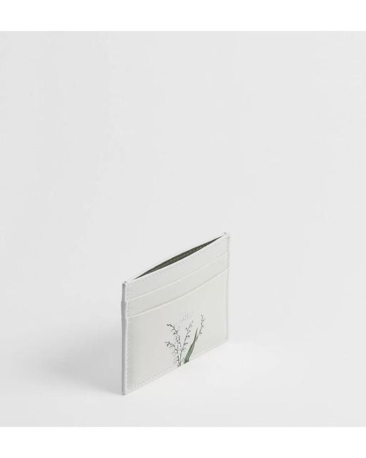 Dior White Freesia Card Holder