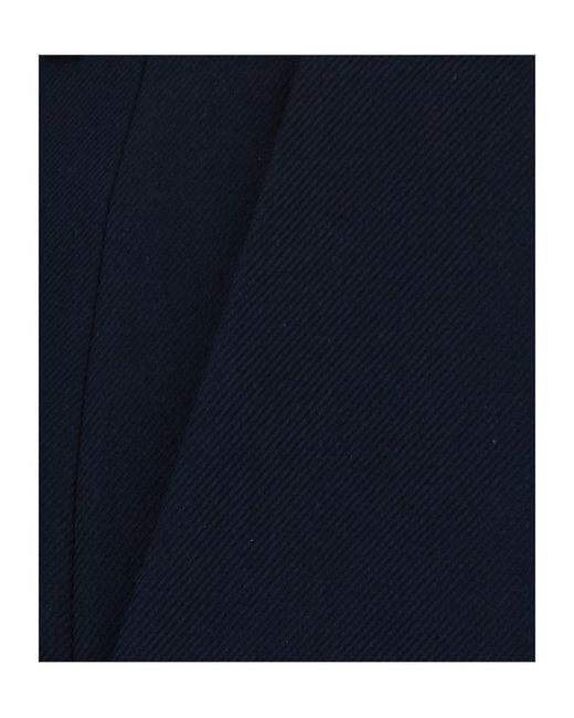 Pt Pantaloni Blue Straight-Leg Casual Trousers