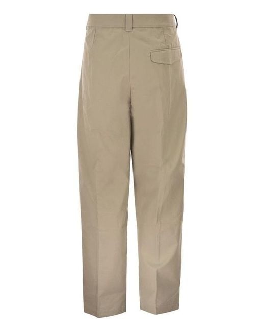 A.P.C. Natural Wide Leg Trousers for men