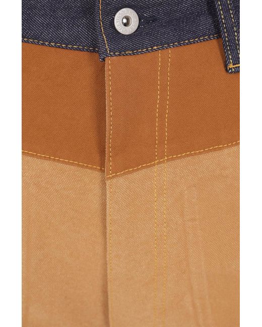 Junya Watanabe Natural Multi-Pocket Patchwork Casual Pants for men