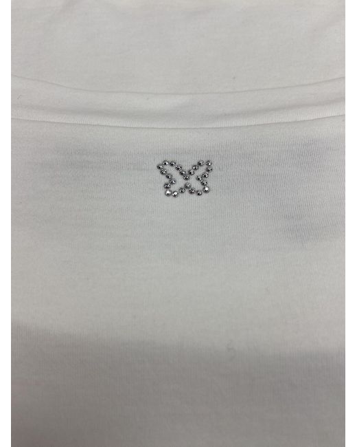 Weekend by Maxmara White Crew Neck T-Shirt