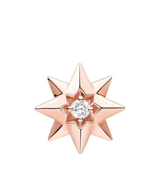 Dior Pink Toile Des Vents Single Earring