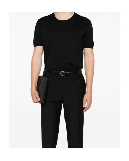Tom Ford Black T-Shirts And Polos for men