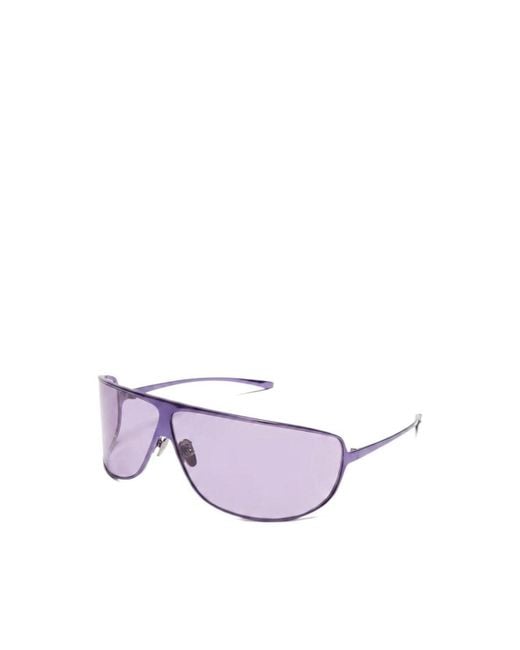 Gucci Purple Mask Frame Sunglasses for men