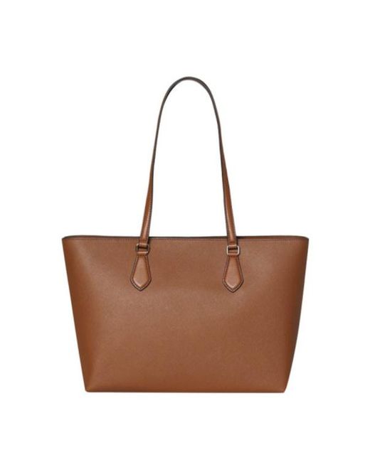 Michael Kors Brown Double-Handled Shoulder Bag