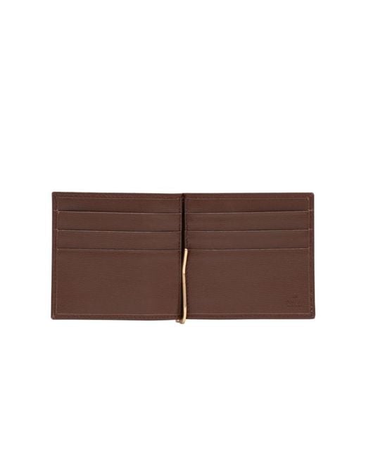 Gucci Brown Gg-Canvas Bi-Fold Wallet for men