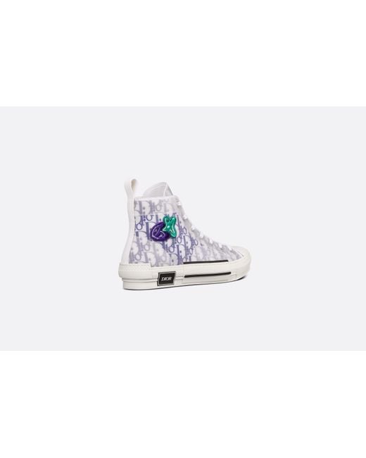 Dior White Logo Casual Sneakers for men