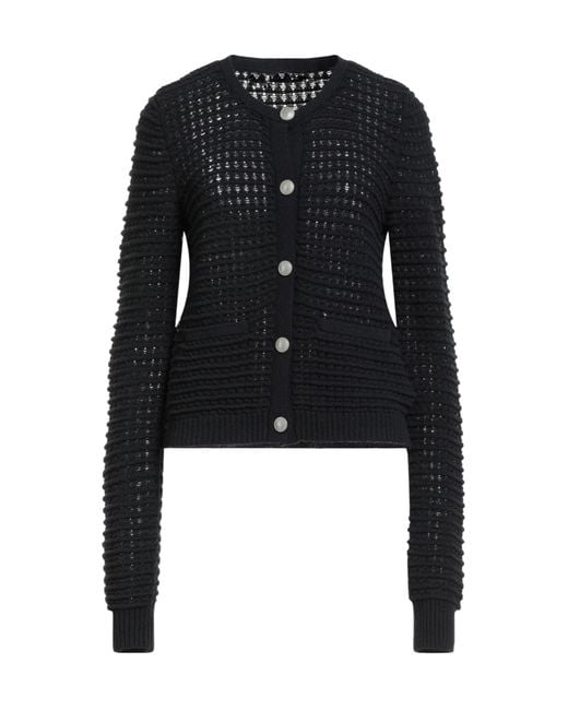 Rag & Bone Black Solid Knit Cardigan