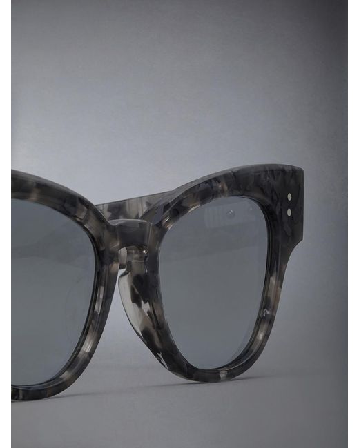 Thom Browne Multicolor Tortoiseshell Cat-Eye Sunglasses for men