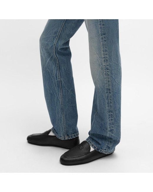 Céline Black Adam Loafer With Triomphe for men