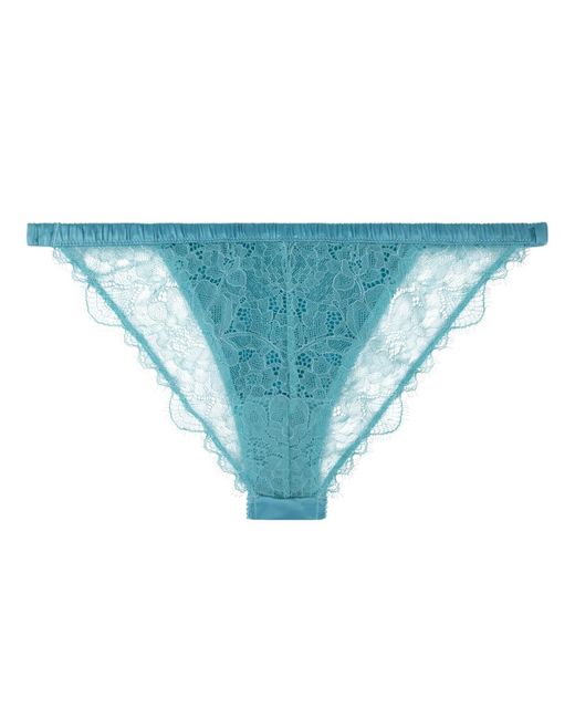LoveStories Blue Mid-Rise Briefs