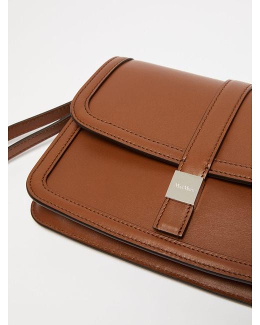 Max Mara Brown Bianca Clutch Bag