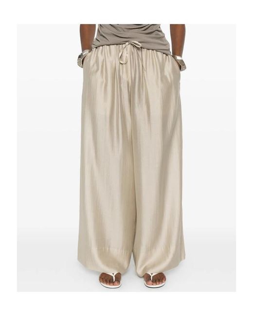 Entire studios Natural Vento Wide-Leg Pants