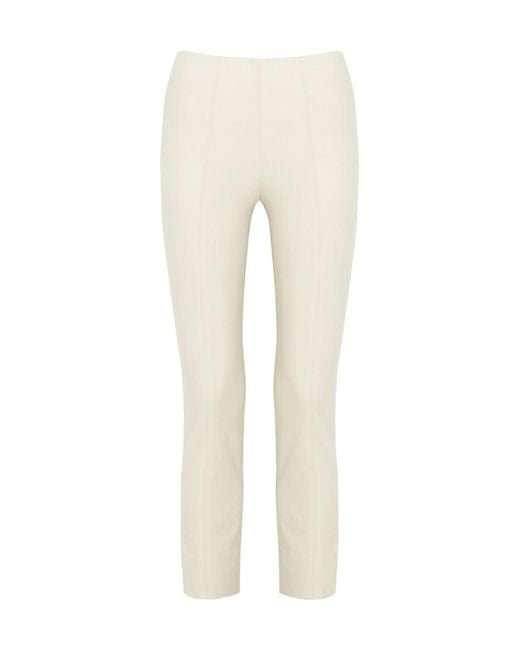 Vince Natural Elasticated Casual Trousers