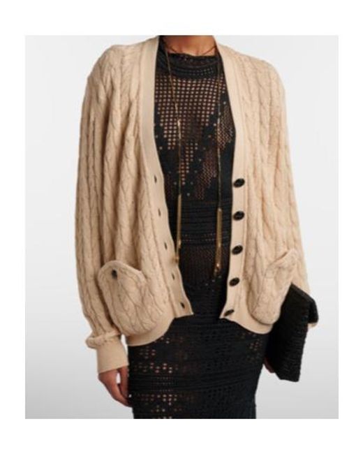 Blazé Milano Natural Knitted Cardigan