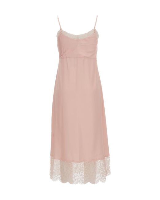 Simone Rocha Pink Suspender Dress
