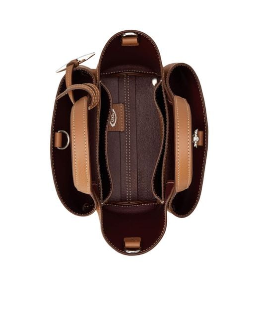 Tod's Brown Apa Micro Handbag
