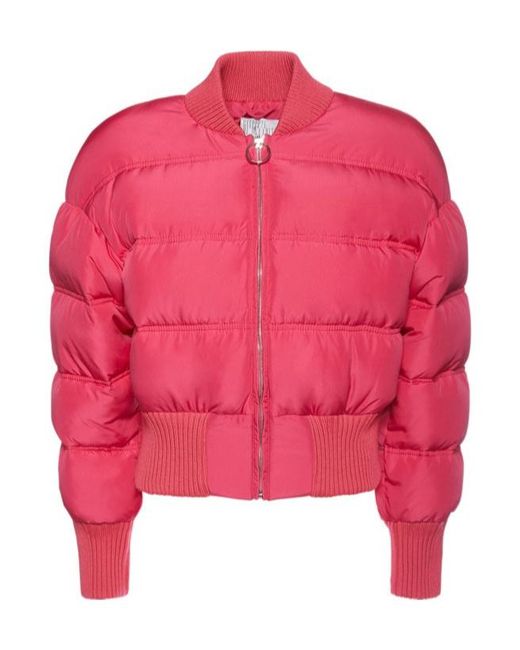 GIUSEPPE DI MORABITO Pink Nylon Down Jacket