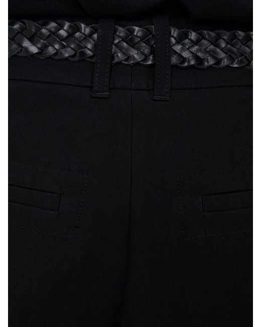 Studio Nicholson Black Minos Pleated Trousers