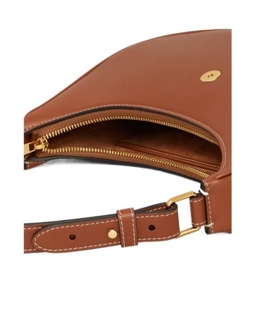 Céline Brown Medium Ava Triomphe Bag