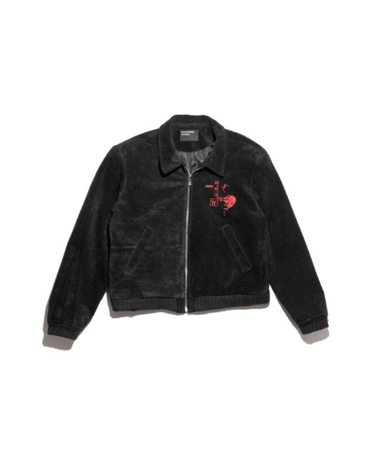 Enfants Riches Deprimes Black Enfants Riches Déprimés Constructivist Zip-Up Jacket for men
