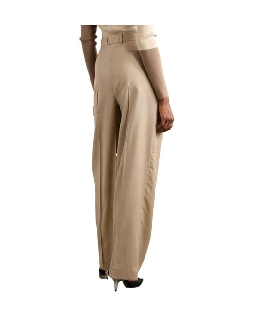 Peter Do Natural Wool-Blend Pants