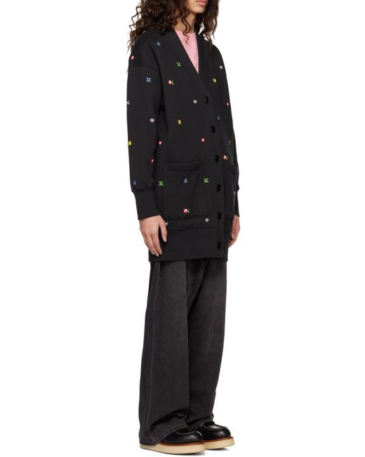 KENZO Black Pixels' Cardigan Dress