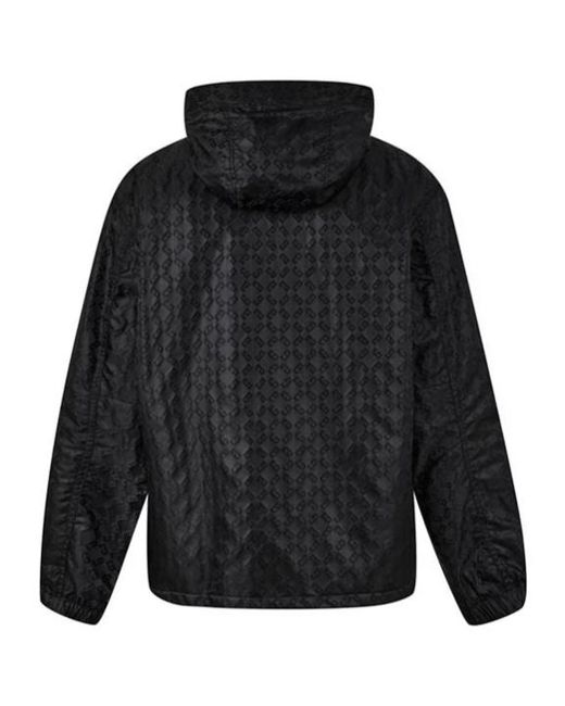 Givenchy Black Logo Hooded Casual Jacket for men