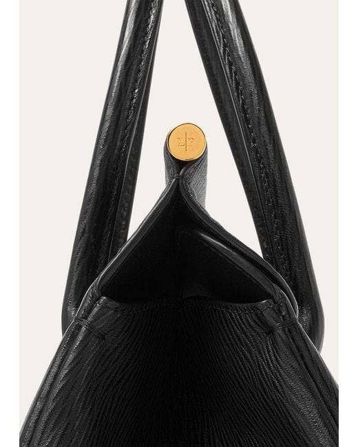 Loro Piana Black Loom L25 Tote