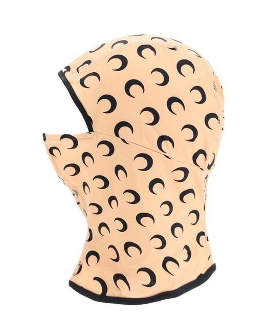 MARINE SERRE Natural Printed Hat