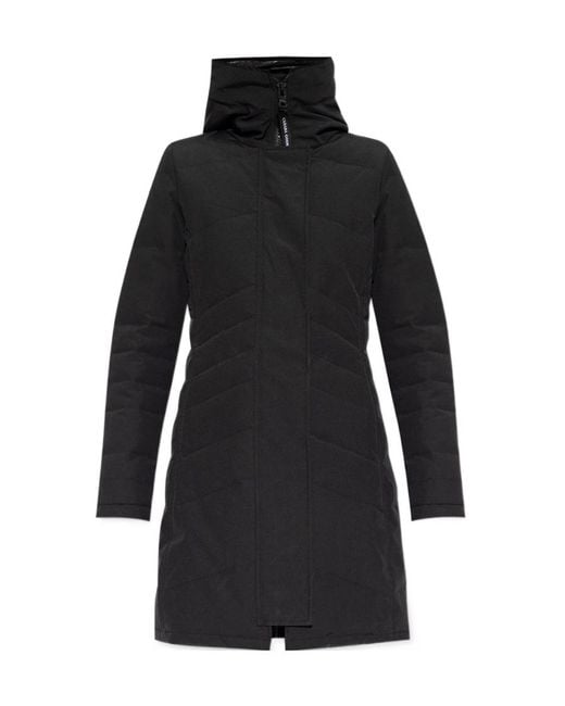 Canada Goose Black Lorette Padded Parka Coat