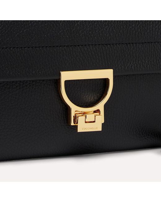 Coccinelle Black Mini Arlettis Top Handle Bag